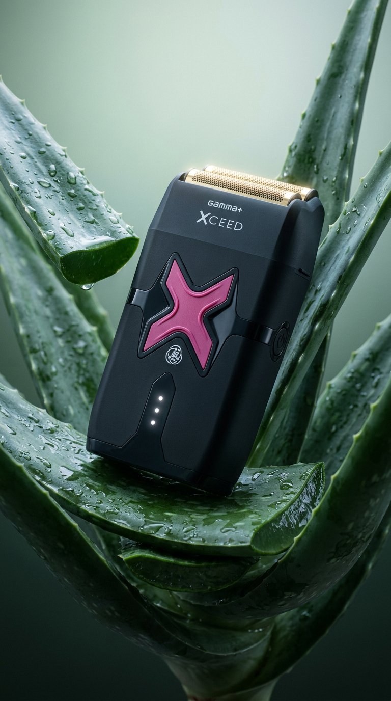 AI product shot of Gamma+ Xceed – Profesjonell barbermaskin
