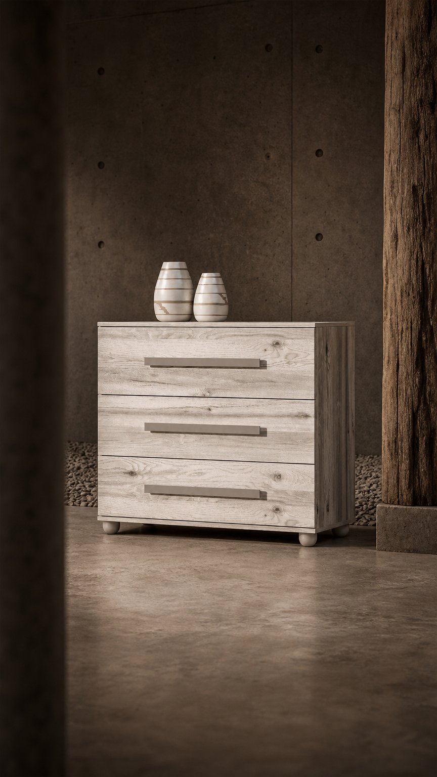 AI product shot of Casababy Alaska Chest Of Drawers
