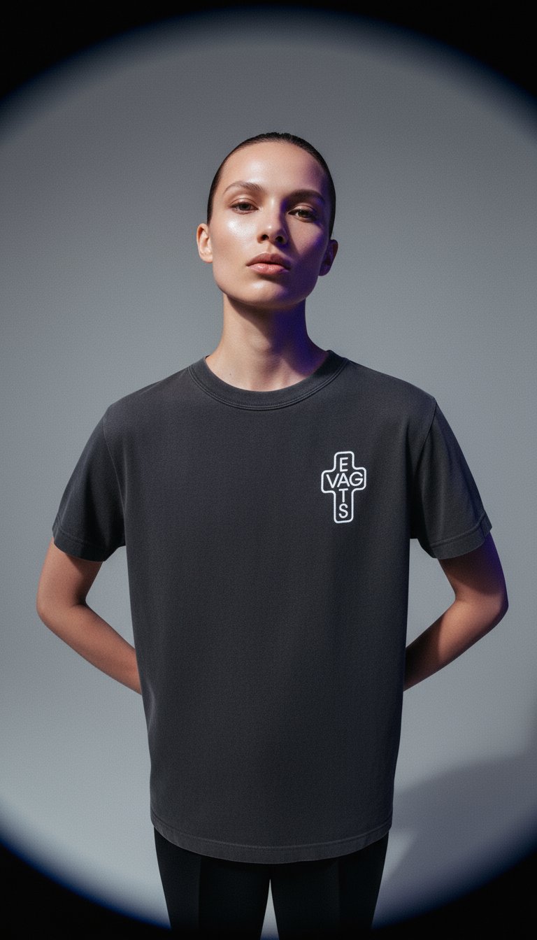 AI product shot of Eats Van T-Shirt