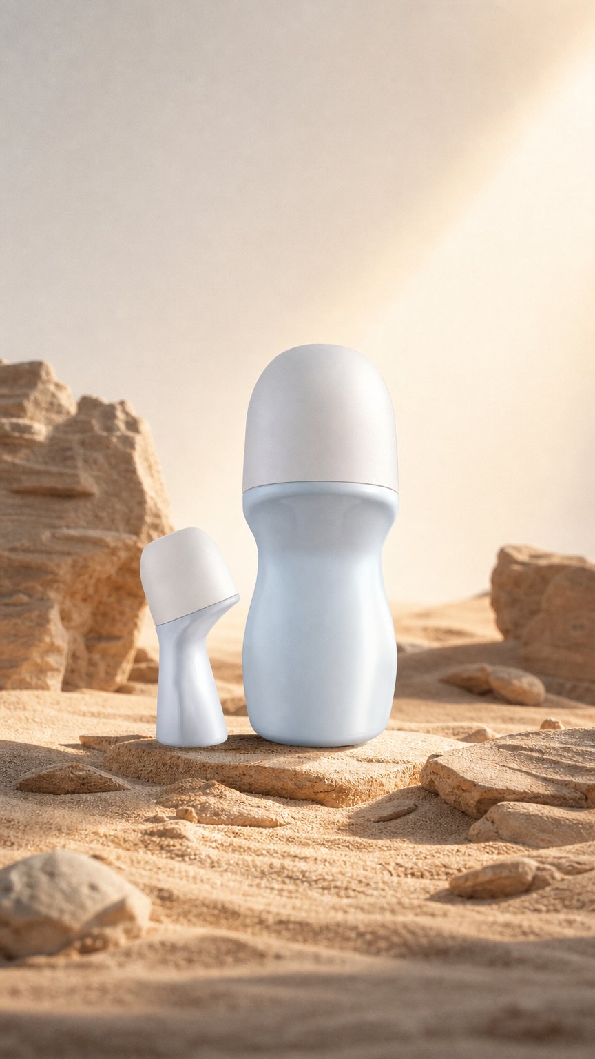 AI product shot of Deo roll-on