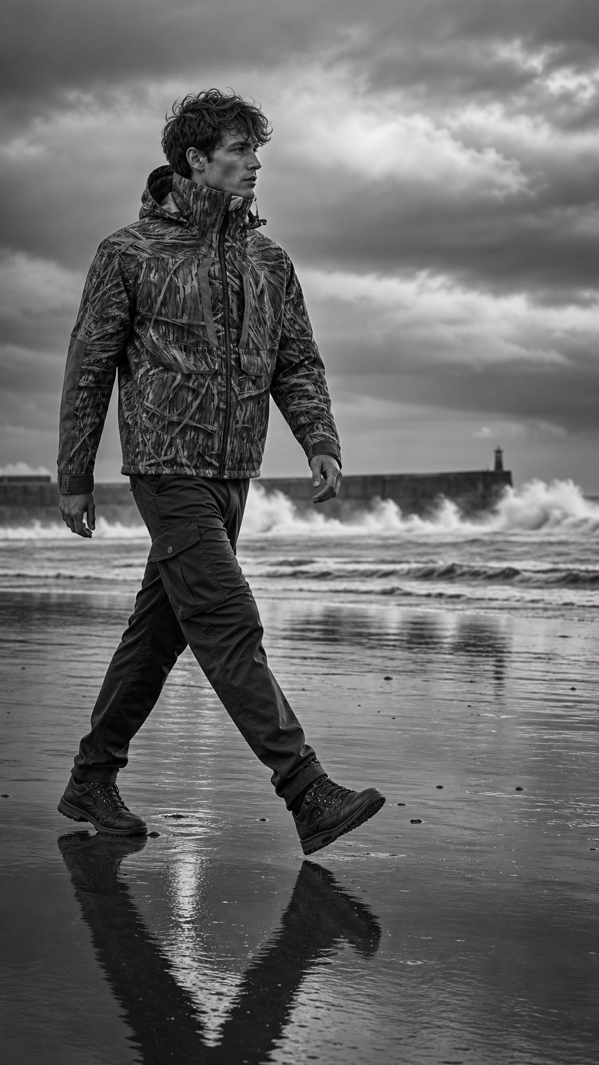 AI product shot of Drake LST BMF 3-in-1 Pit Jacket with Primaloft