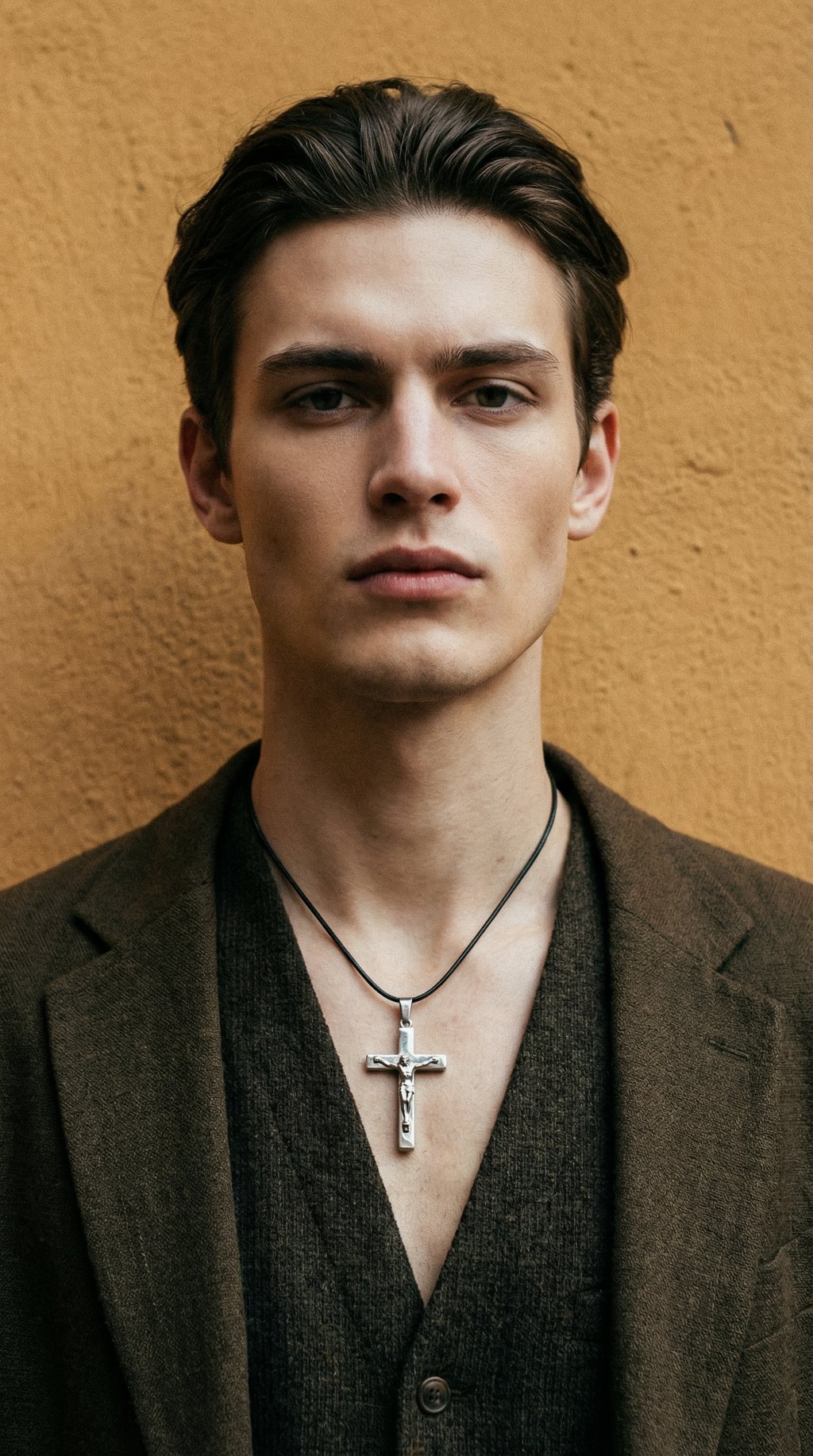AI product shot of Pendente Croce