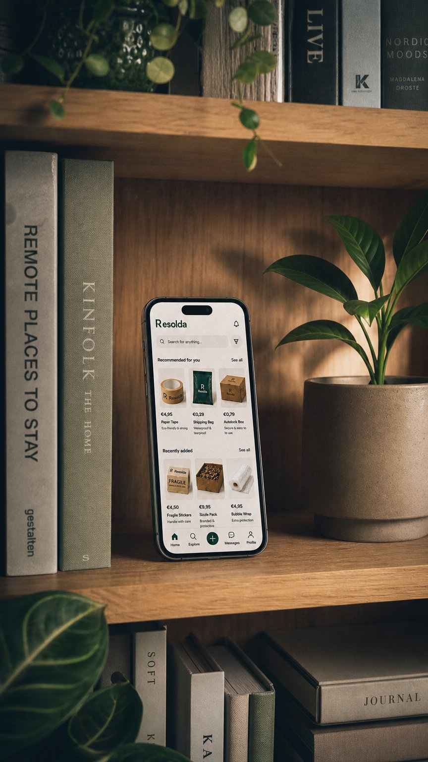 AI product shot of Resolda
