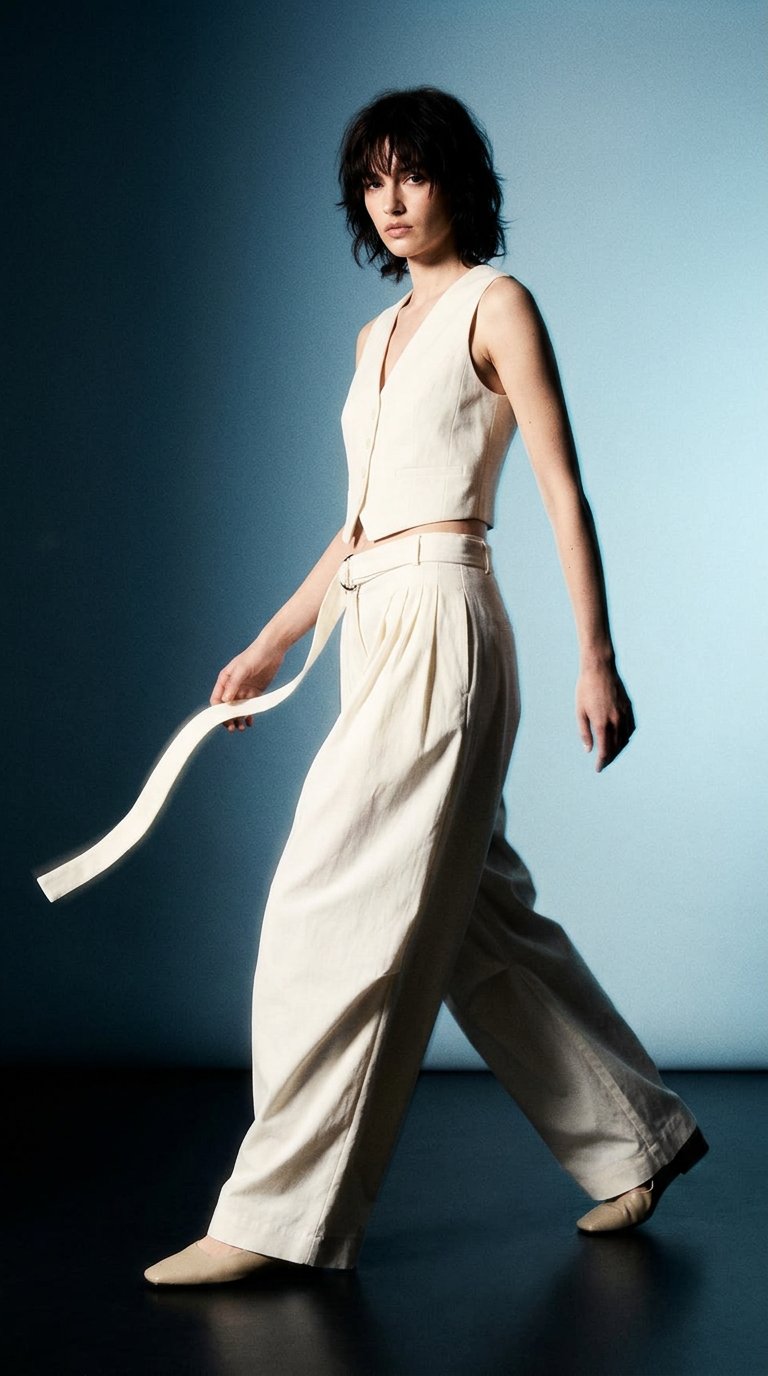 AI product shot of Darvik Trousers