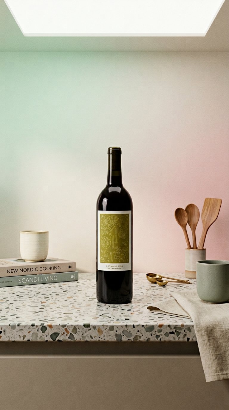 AI product shot of 2023 Forma de Vida Tempranillo