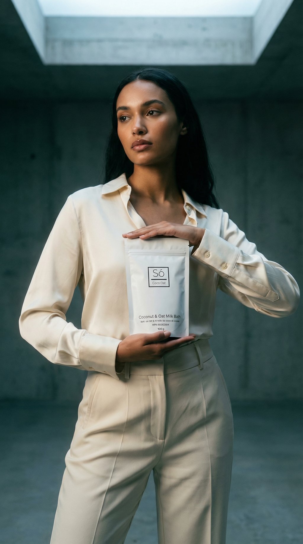 AI product shot of Coco Oat Sóak