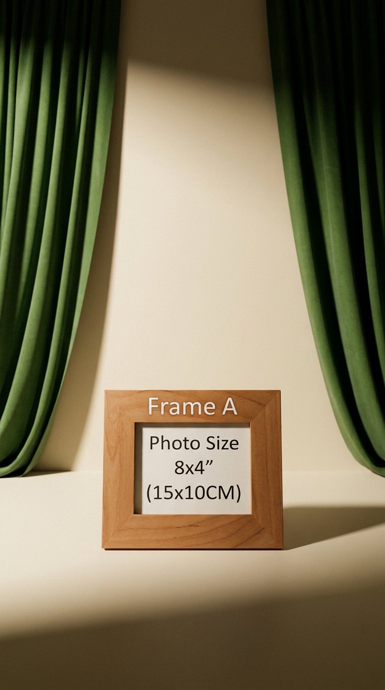 AI product shot of Personalised Newborn Frame – Custom Baby Photo Frame Keepsake Gift