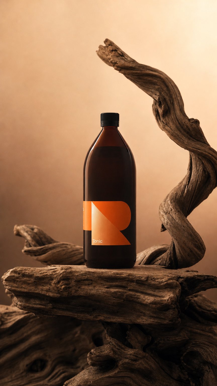 AI product shot of TONIC SIRUP