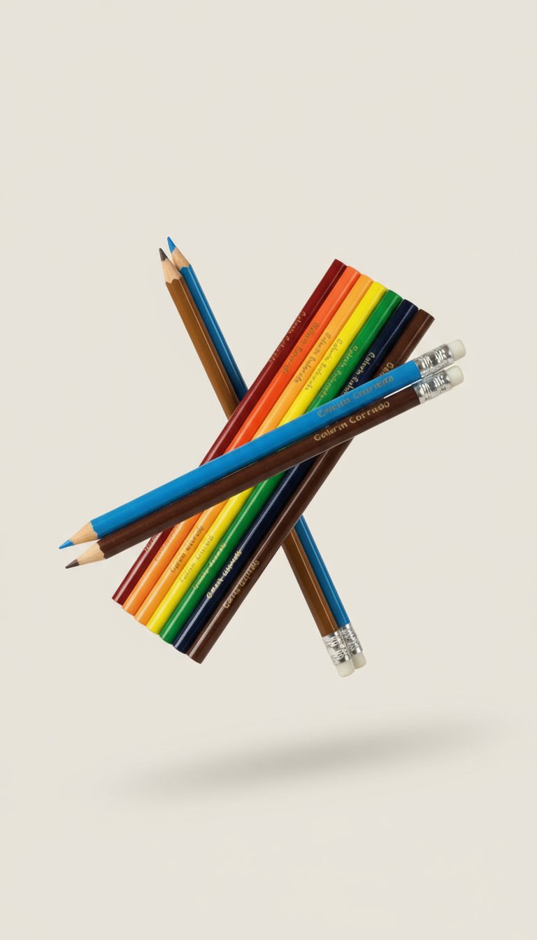 AI product shot of Colores Staedtler Hexagonal