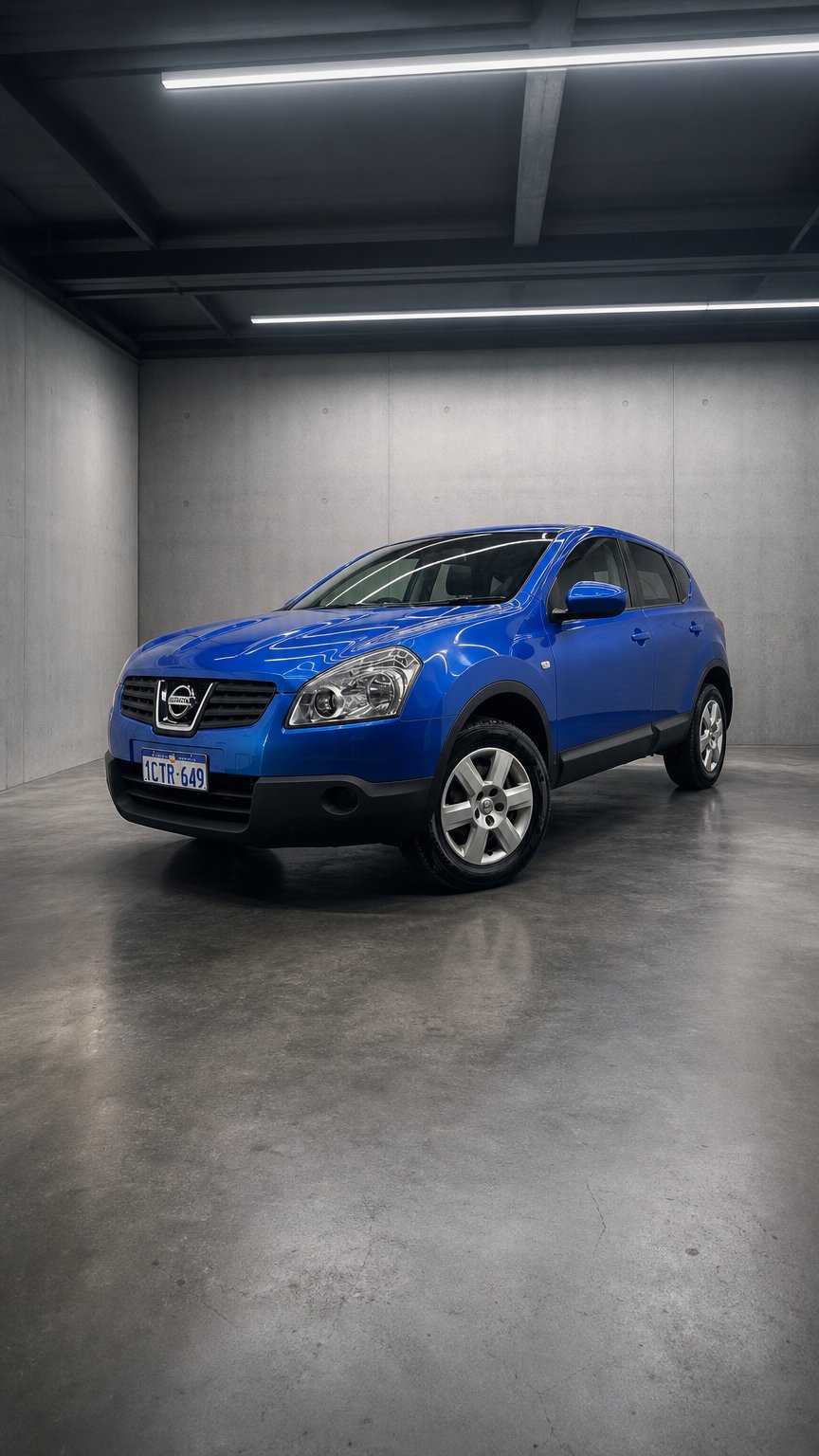 AI product shot of 2008 Nissan Dualis ST J10