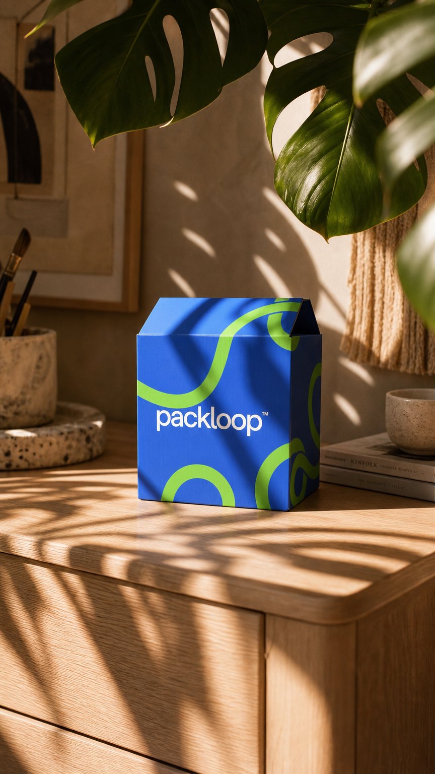 AI product shot of Shipping Box (RSC)