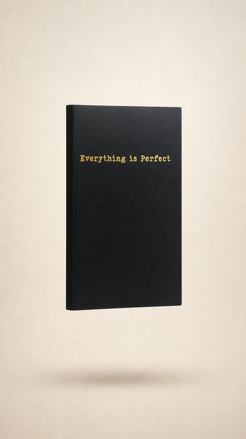 AI product shot of Everything is Perfect
