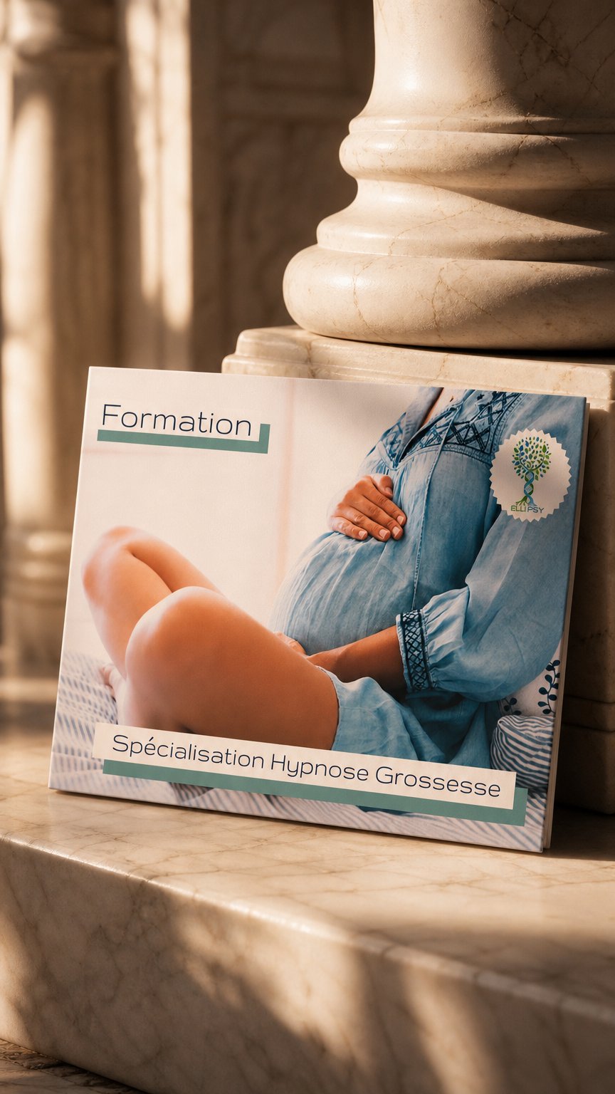AI product shot of Hypnose Grossesse et Périnatalité