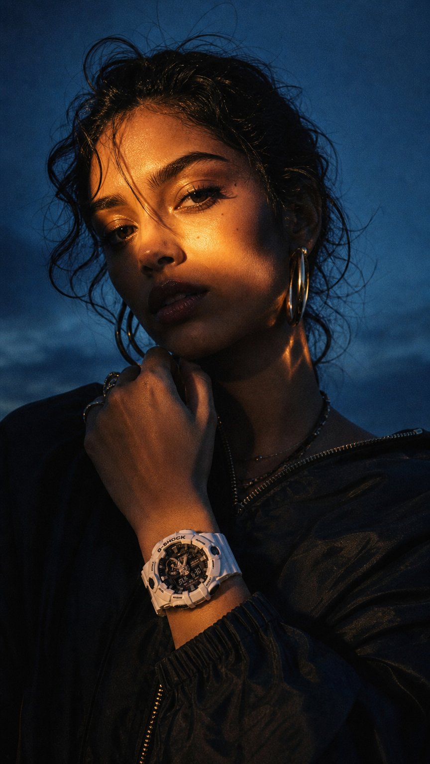 AI product shot of Casio G-SHOCK Classic Watch GA700-7A