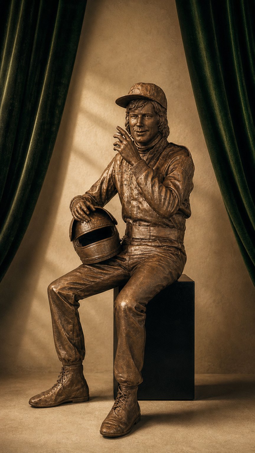 AI product shot of James Hunt