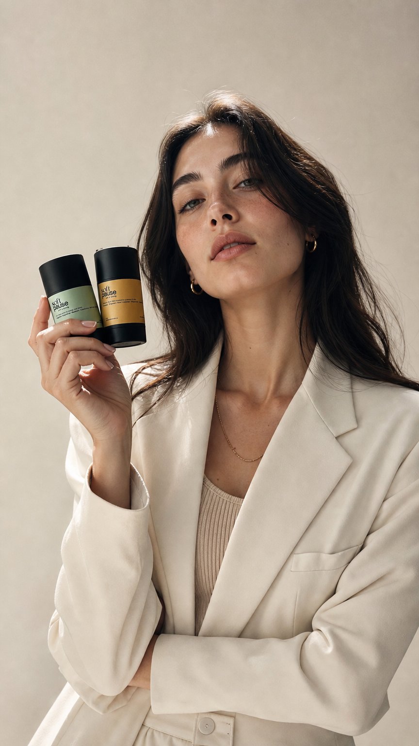 AI product shot of Reset Balm: The Duo