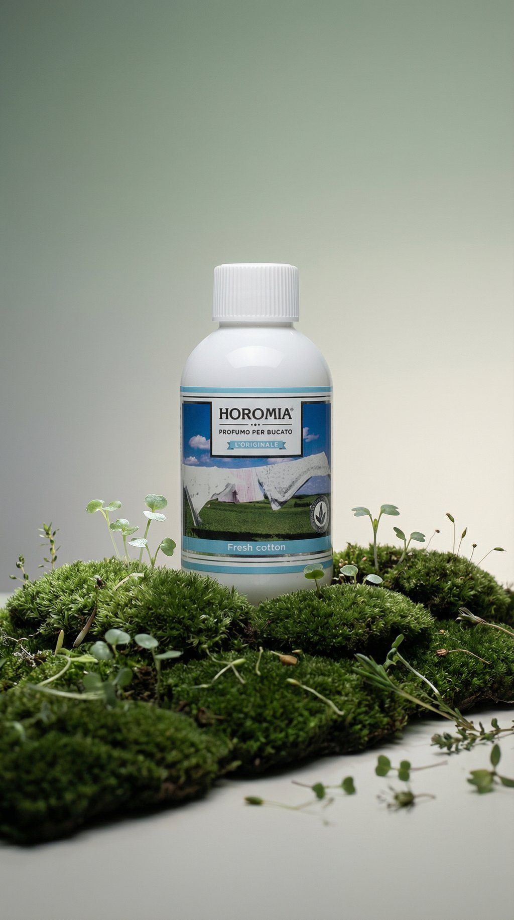 AI product shot of Horomia Wasparfum Fresh Cotton