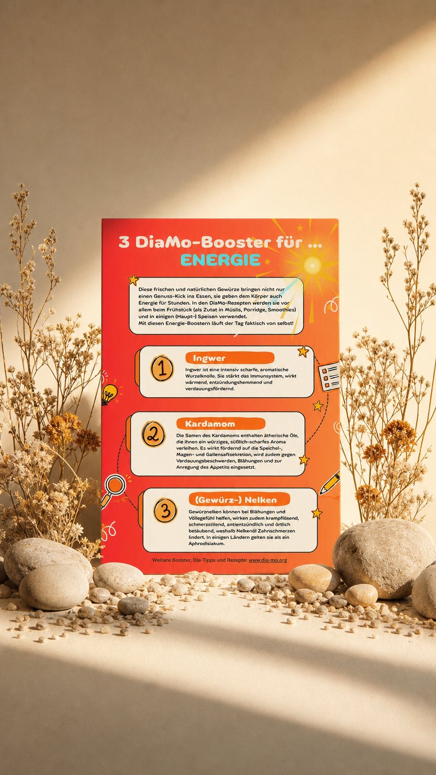 AI product shot of DiaMo-Booster