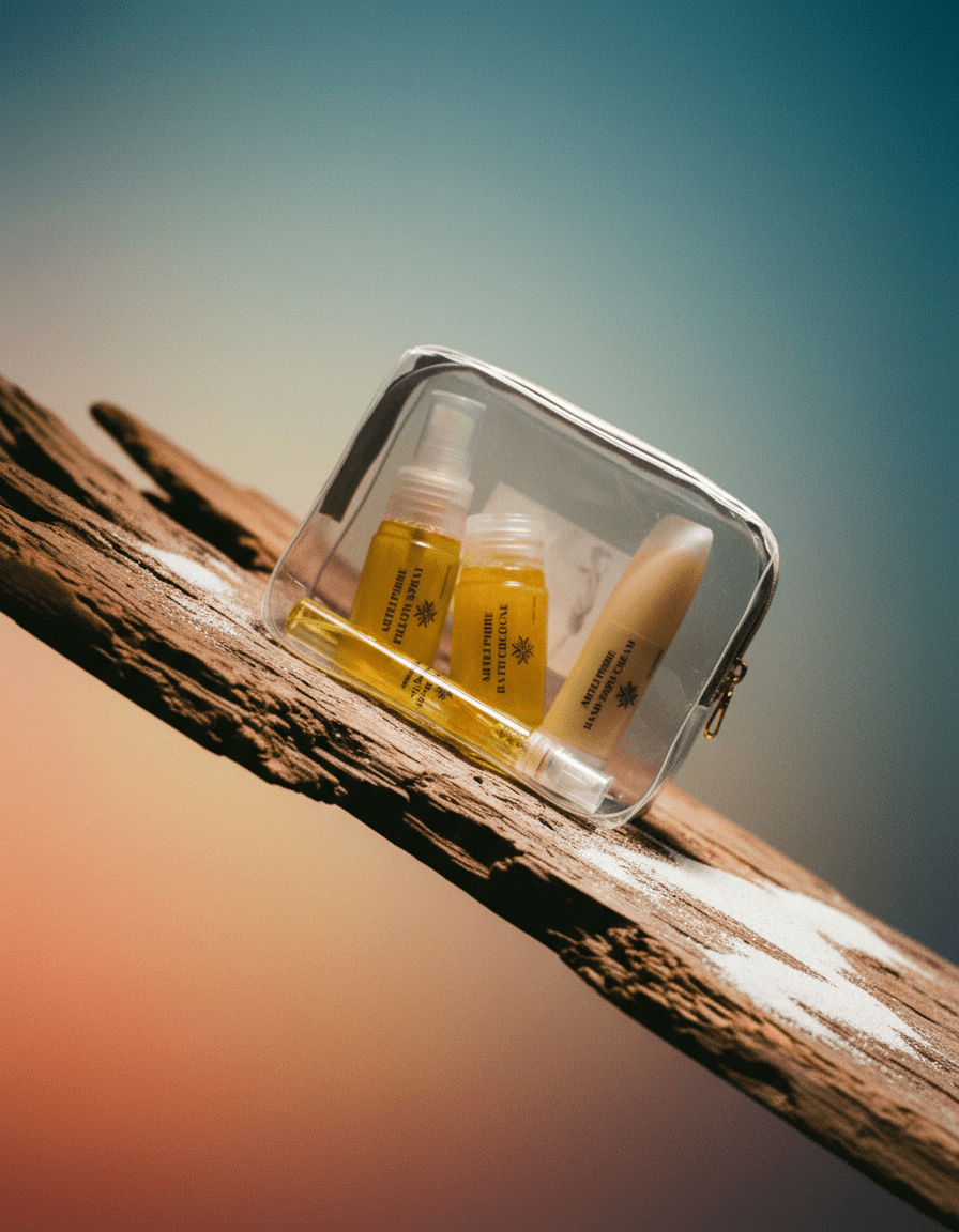 AI product shot of Wellness Box – Natural Fragrance Gift Sets | Made in Canada