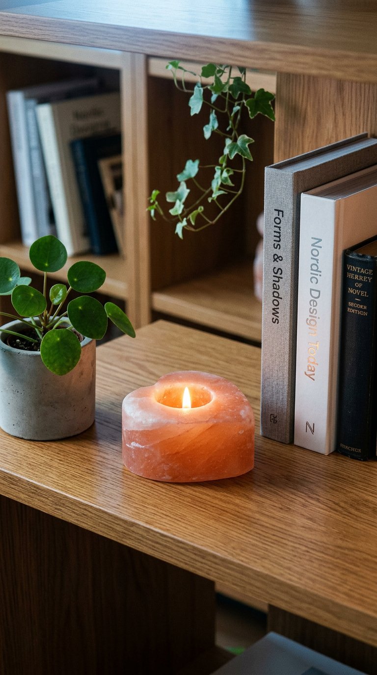 AI product shot of Heart Tea Light Candle Holder