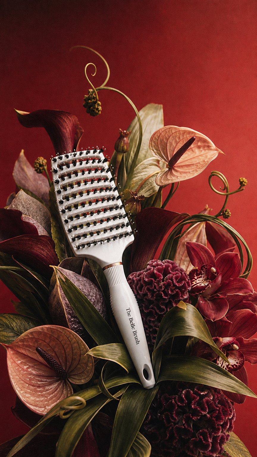 AI product shot of The Belle Brush - The Original