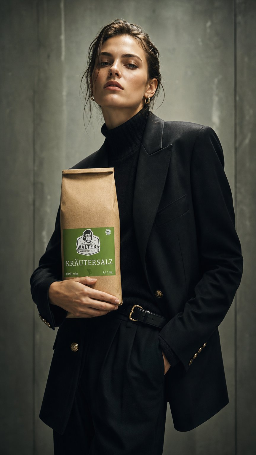 AI product shot of Kräutersalz