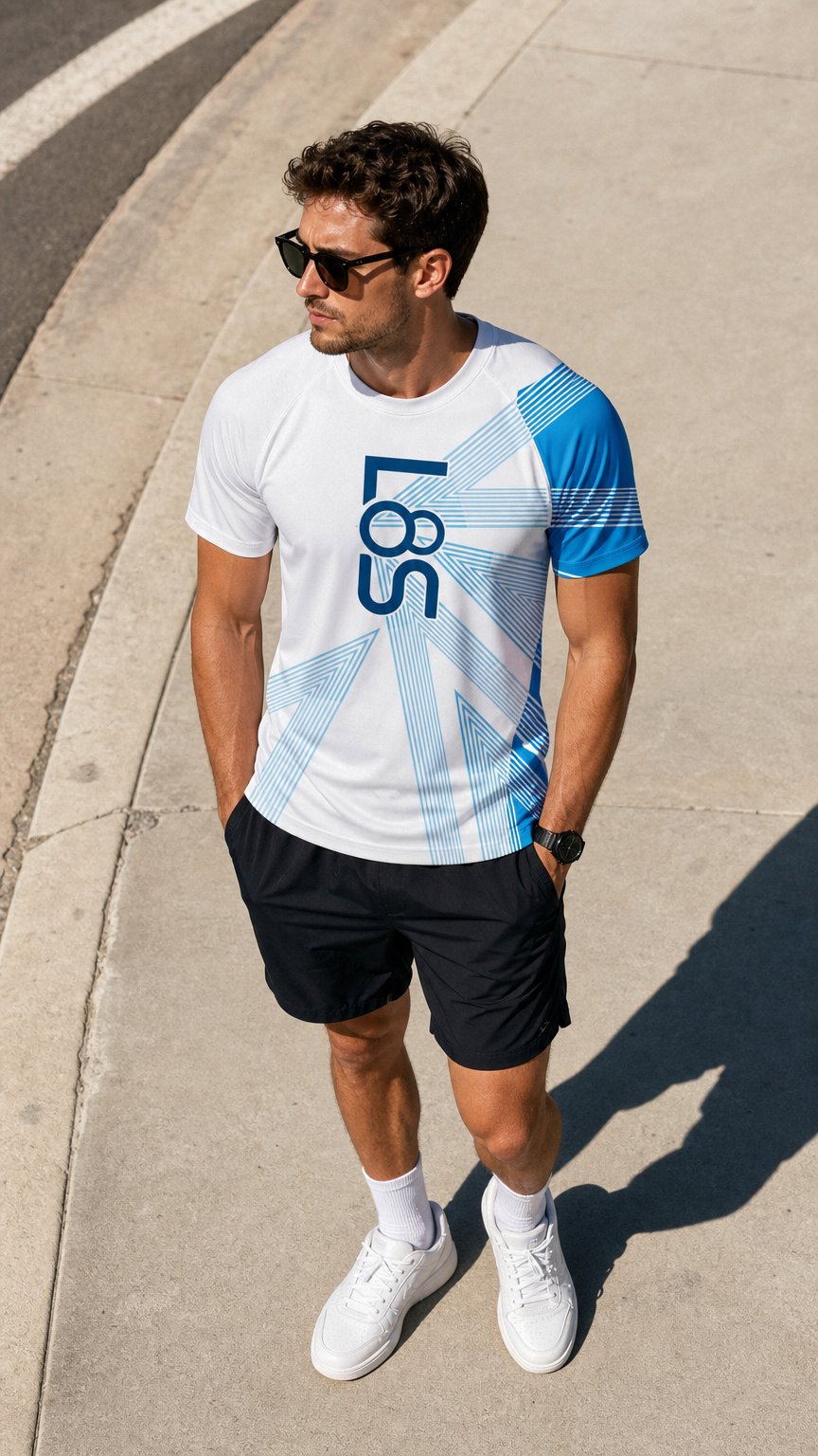 AI product shot of Performance Shirt – Mens