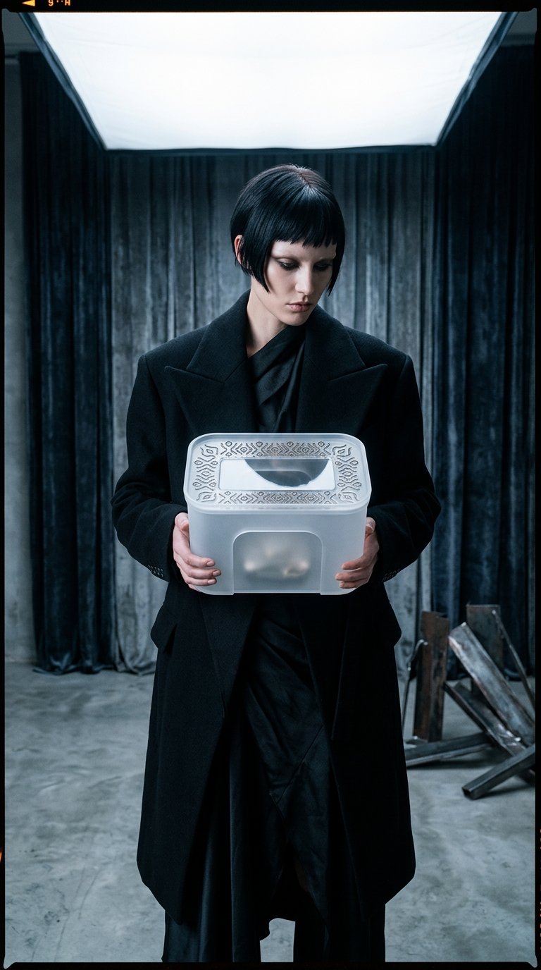AI product shot of Kitchen container