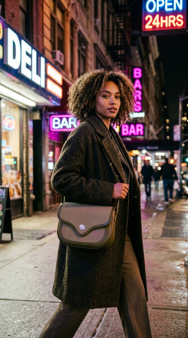 AI product shot of Jane in Canvas Olive