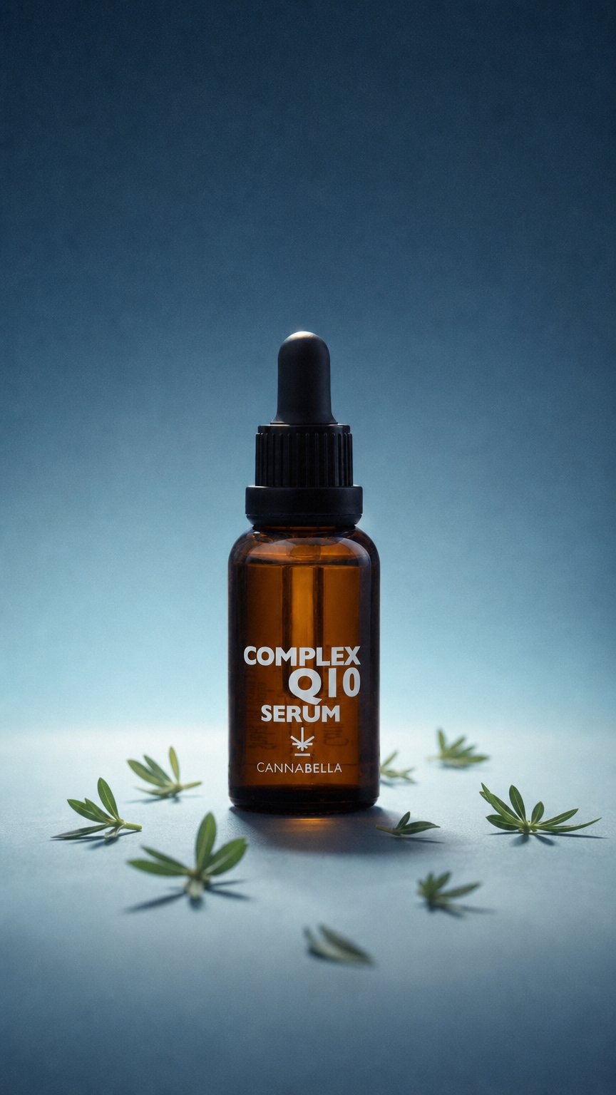 AI product shot of Complex Q10 Serum