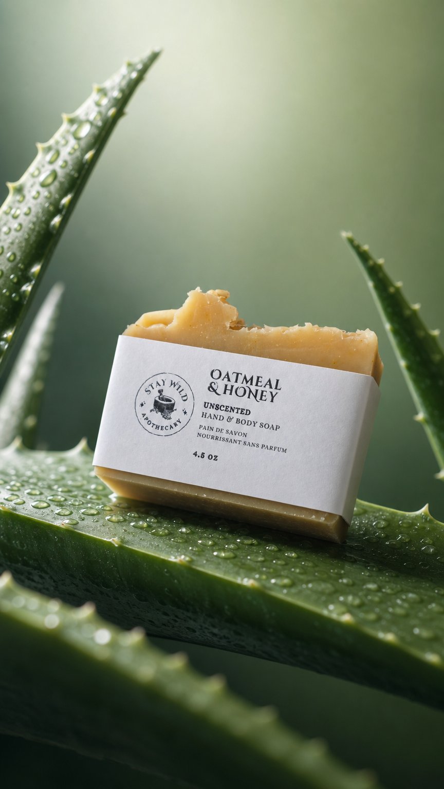 AI product shot of Soap Sampler Gift Set