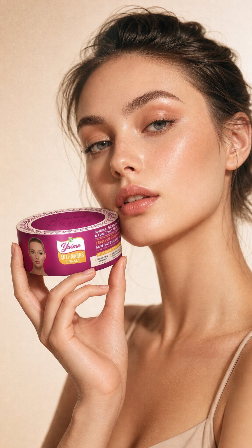 AI product shot of Yusma Anti-Marks Cream