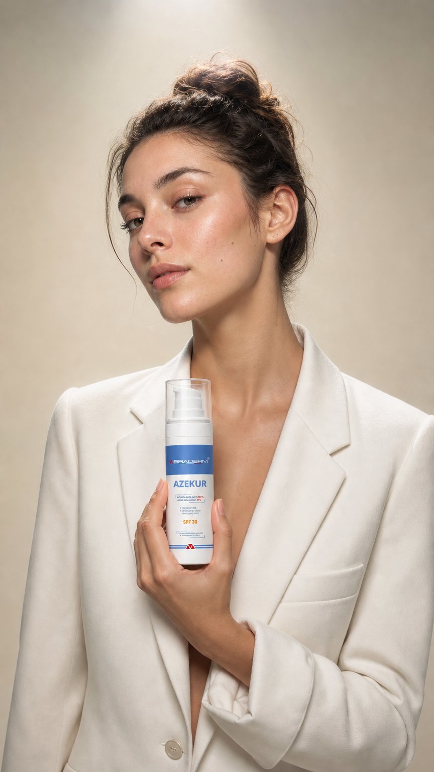 AI product shot of Braderm Azekur 30ml