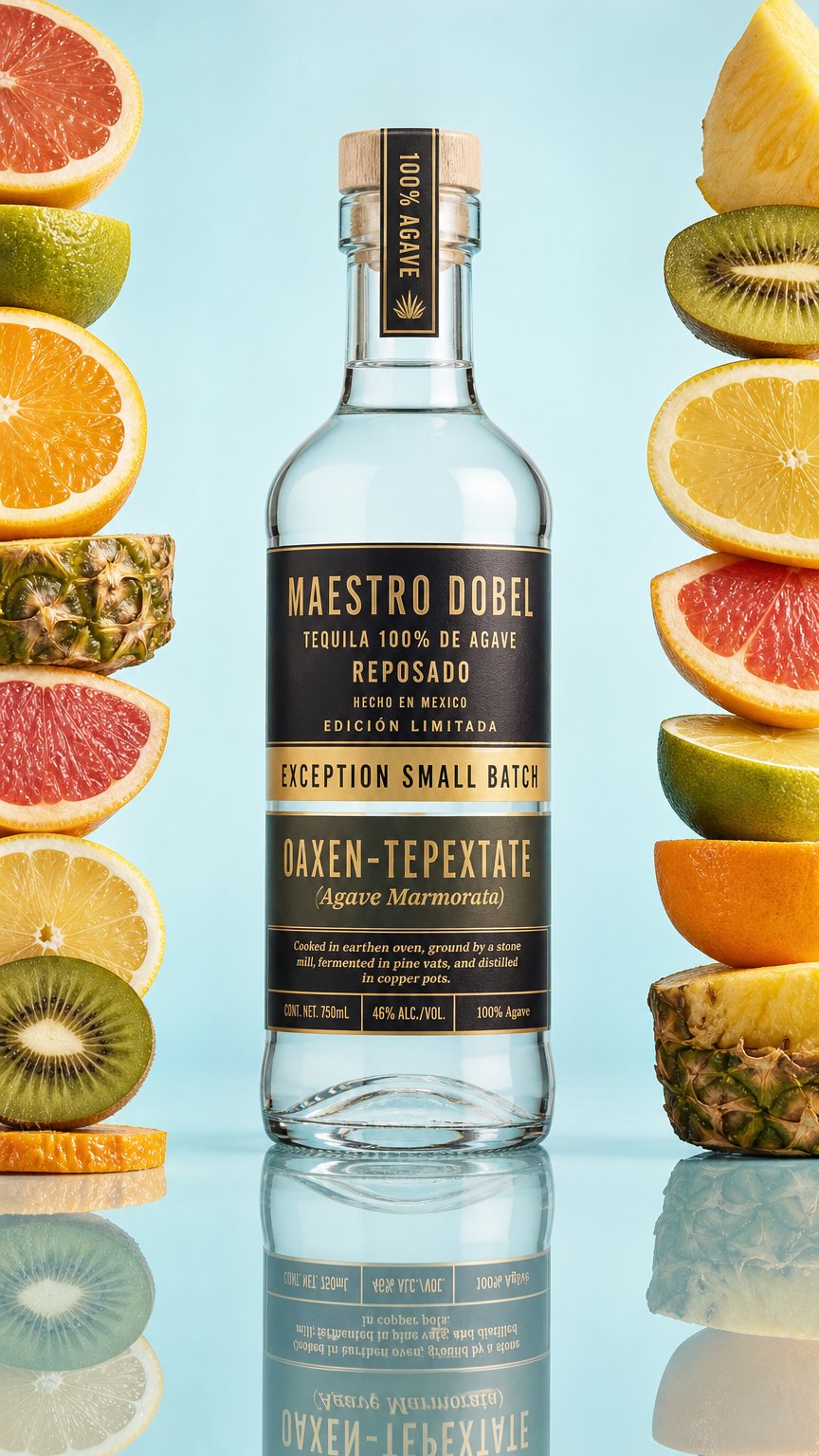 AI product shot of Wild Ones Tepextate Mezcal