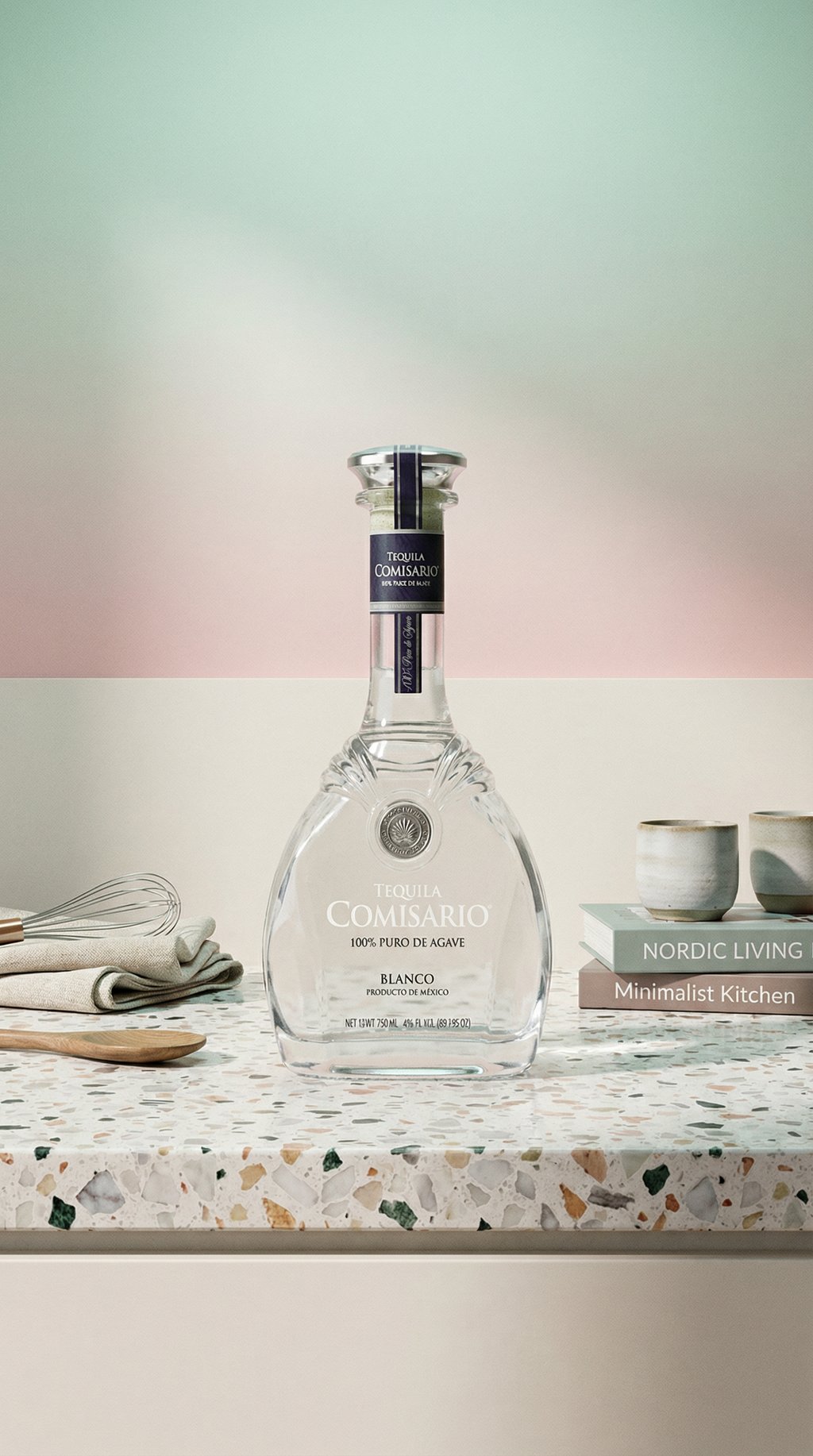 AI product shot of Comisario Blanco