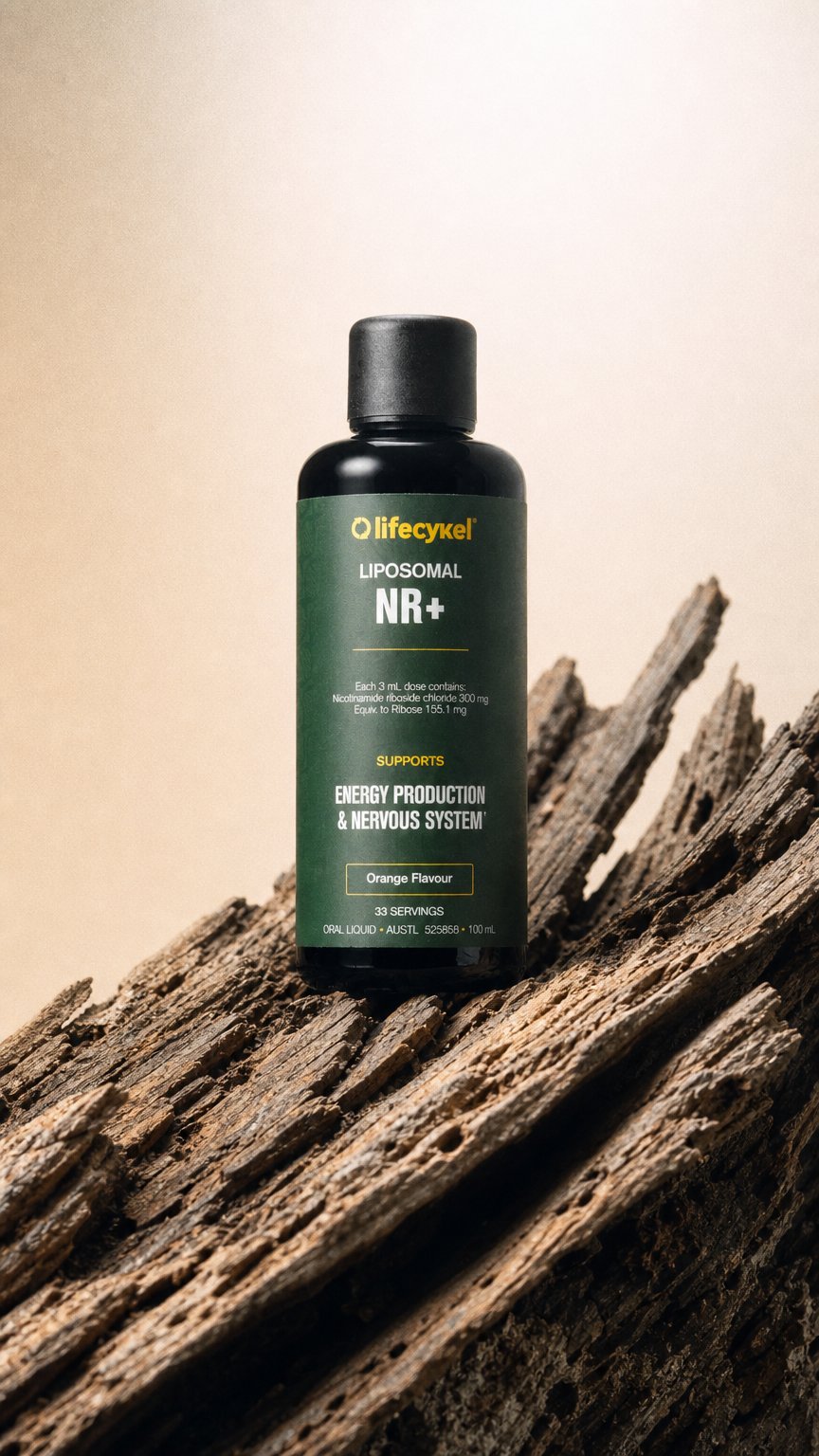 AI product shot of Liposomal NR+