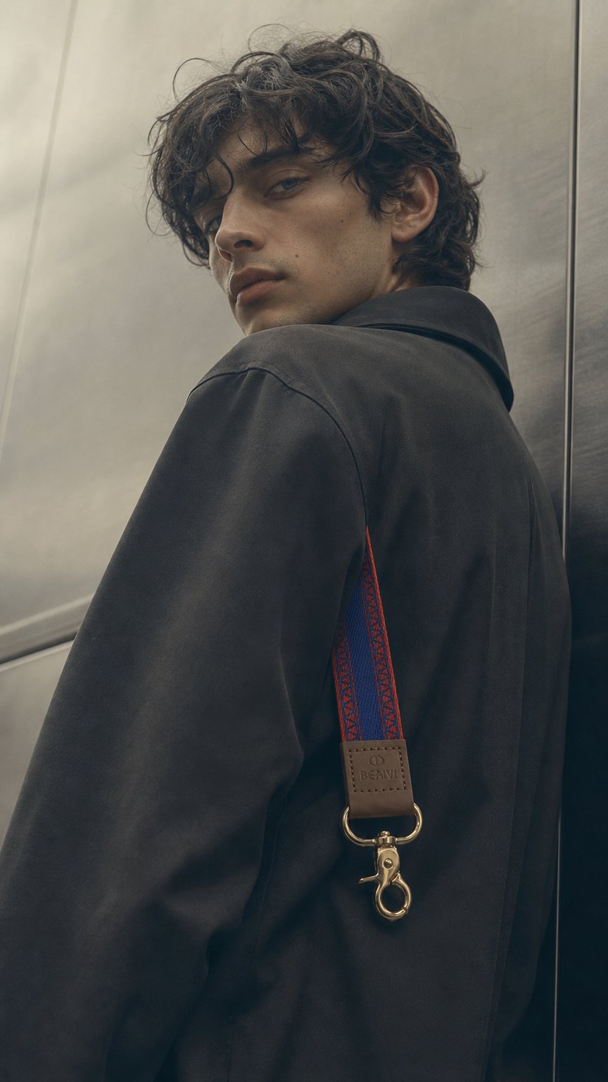AI product shot of Beaivi Collective Lanyard