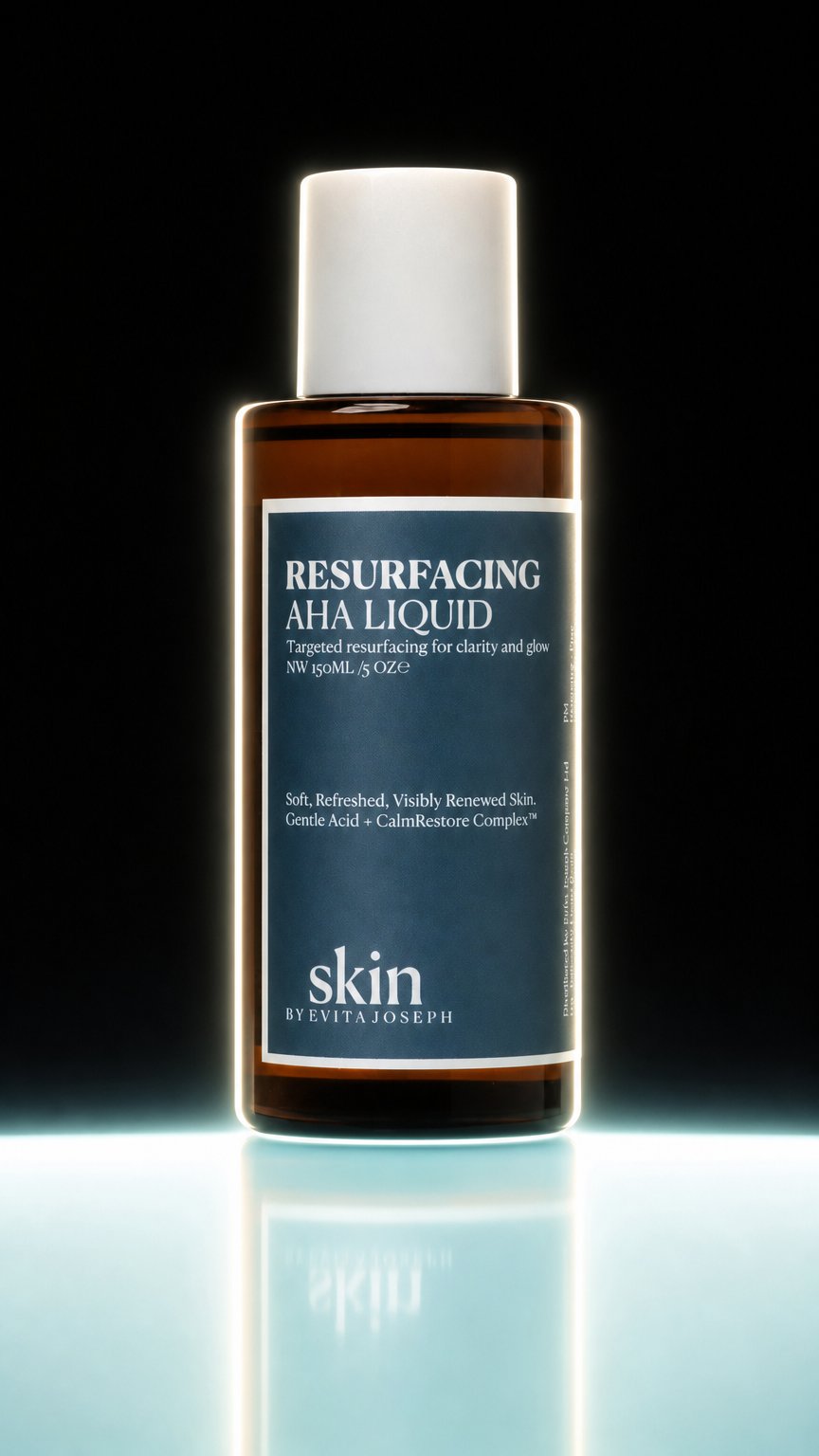 AI product shot of Resurfacing AHA Liquid