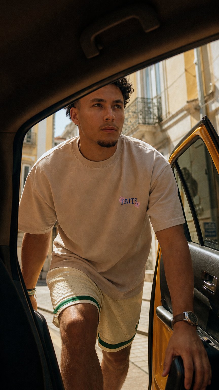 AI product shot of Double Flower Tee