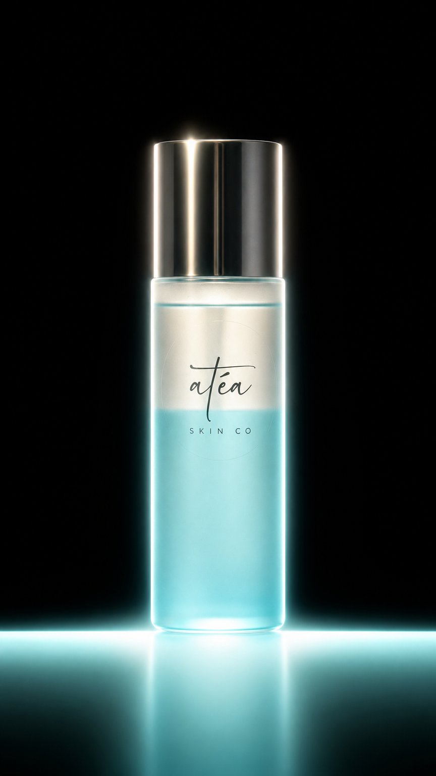 AI product shot of RESET bi-phase makeup/spf remover 100 mL
