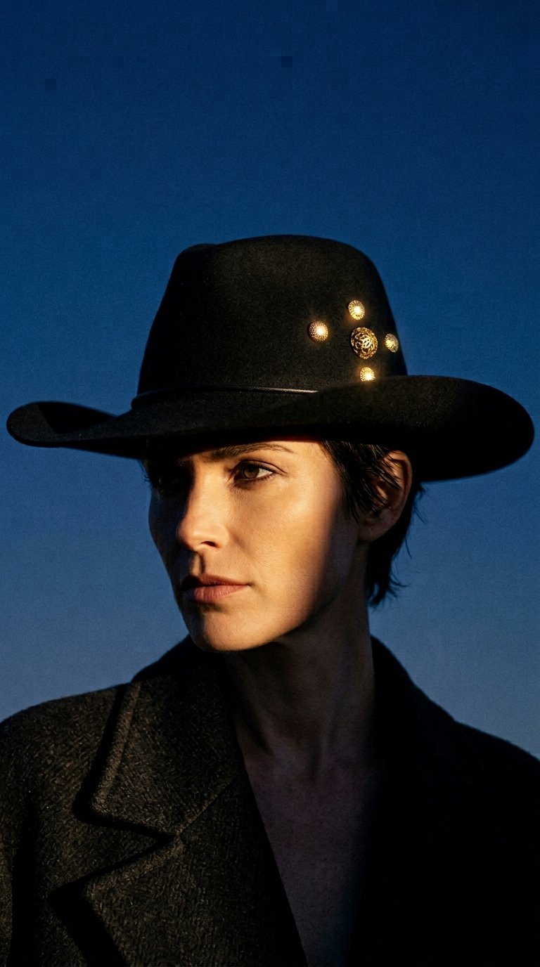 AI product shot of Walker Wool Fedora