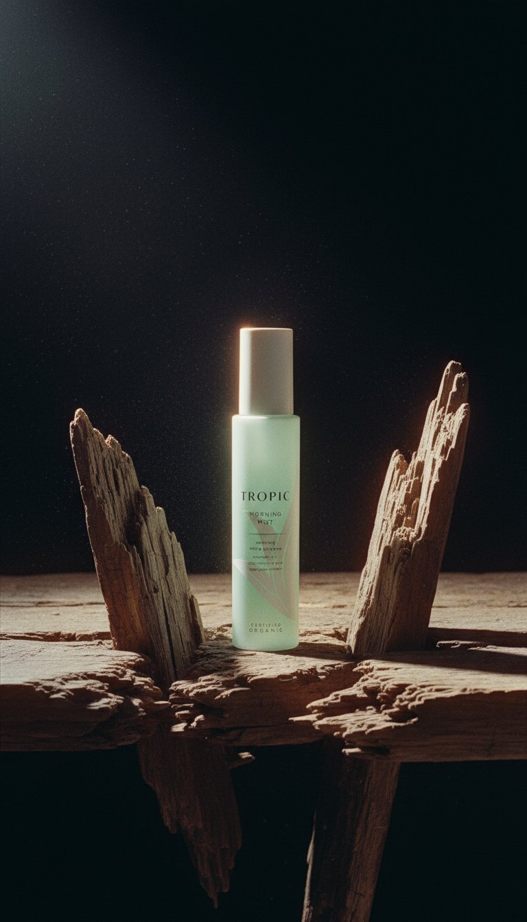 AI product shot of Morning Mist Soothing Toning Essence