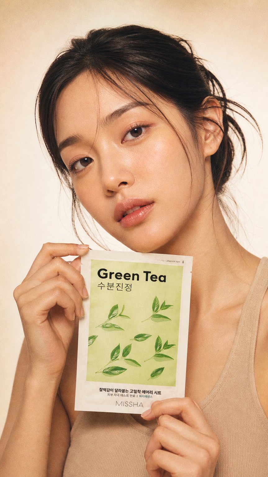 AI product shot of Calming Hydration Face Mask Set