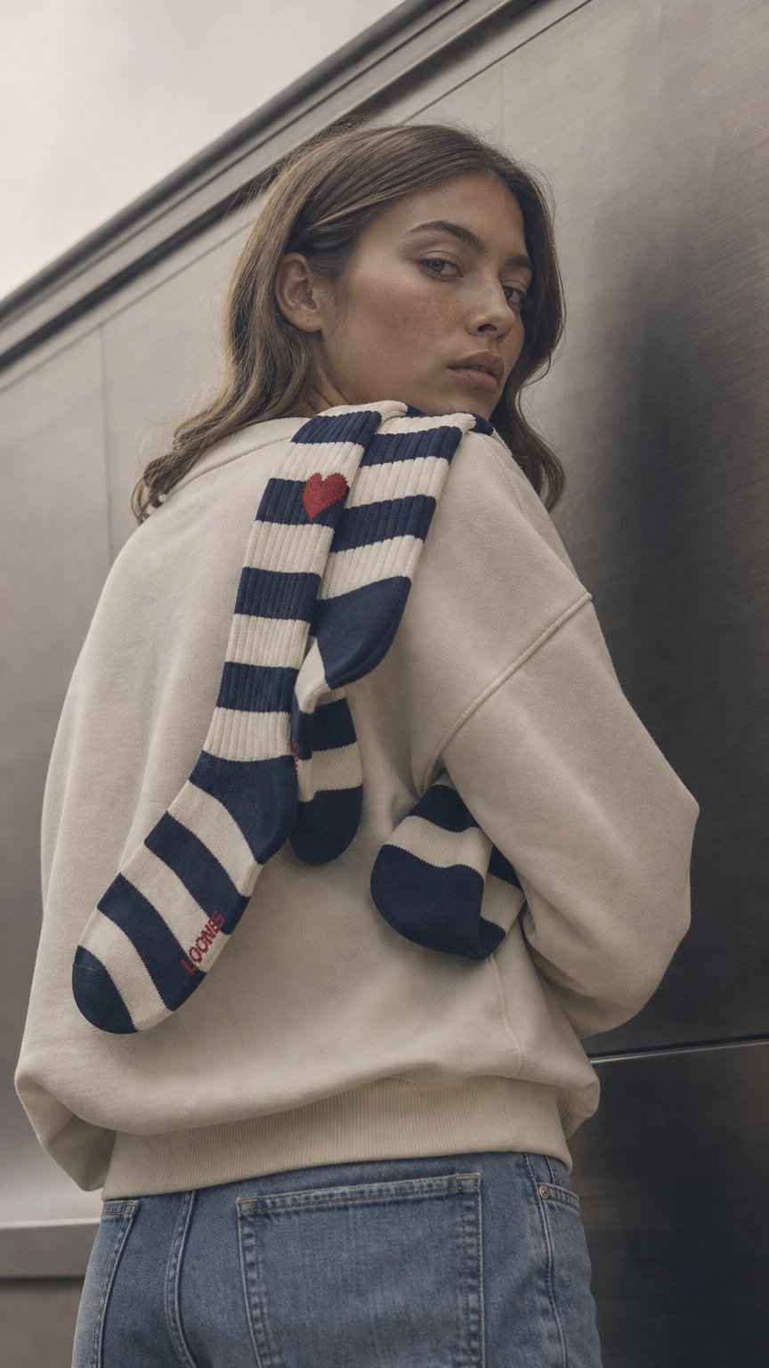 AI product shot of STRIPES OF LOVE | 2er Set | sand & sea