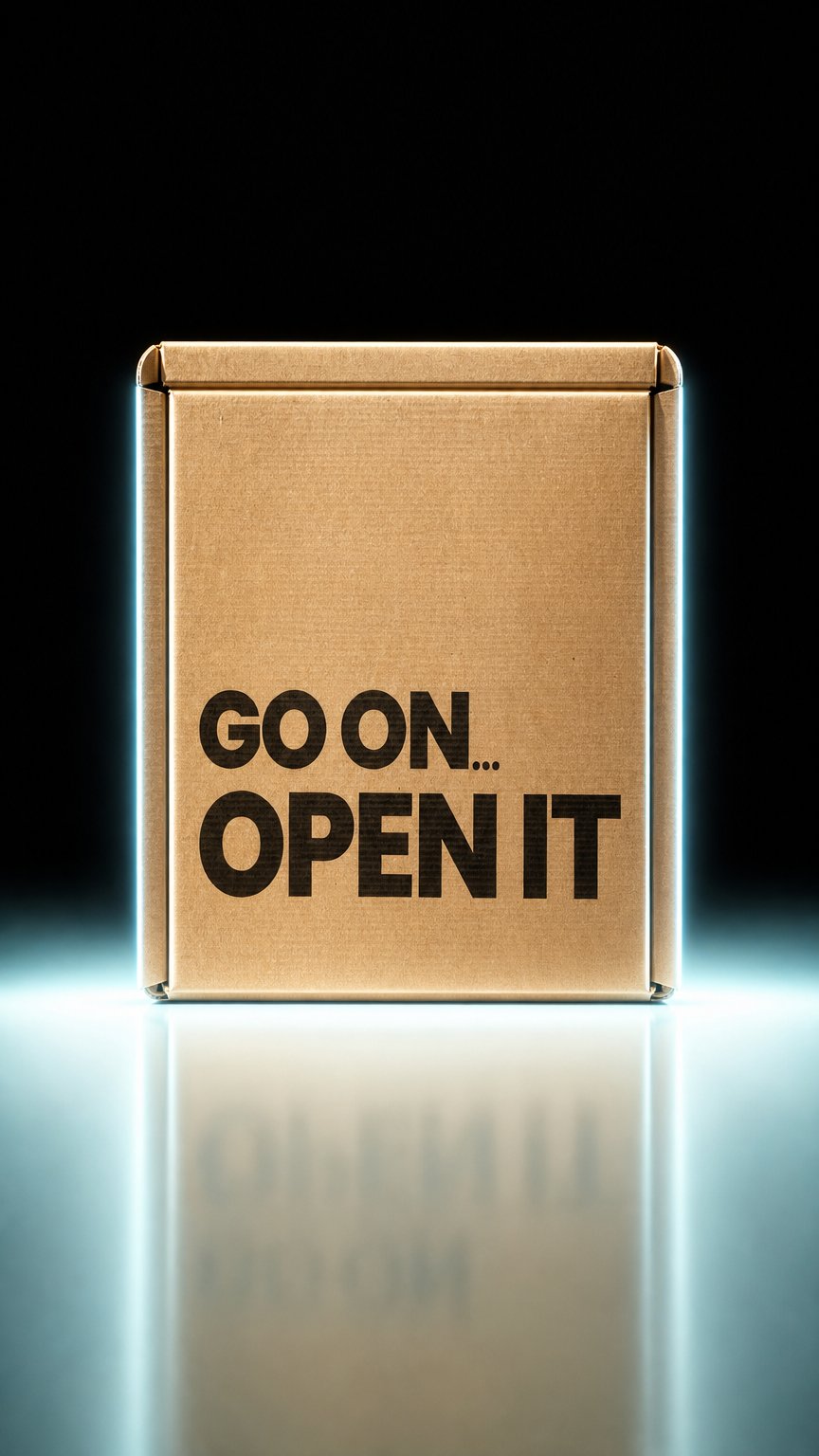 AI product shot of Dad sock gift box