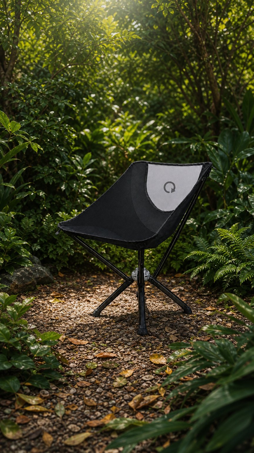 AI product shot of Compact Chair