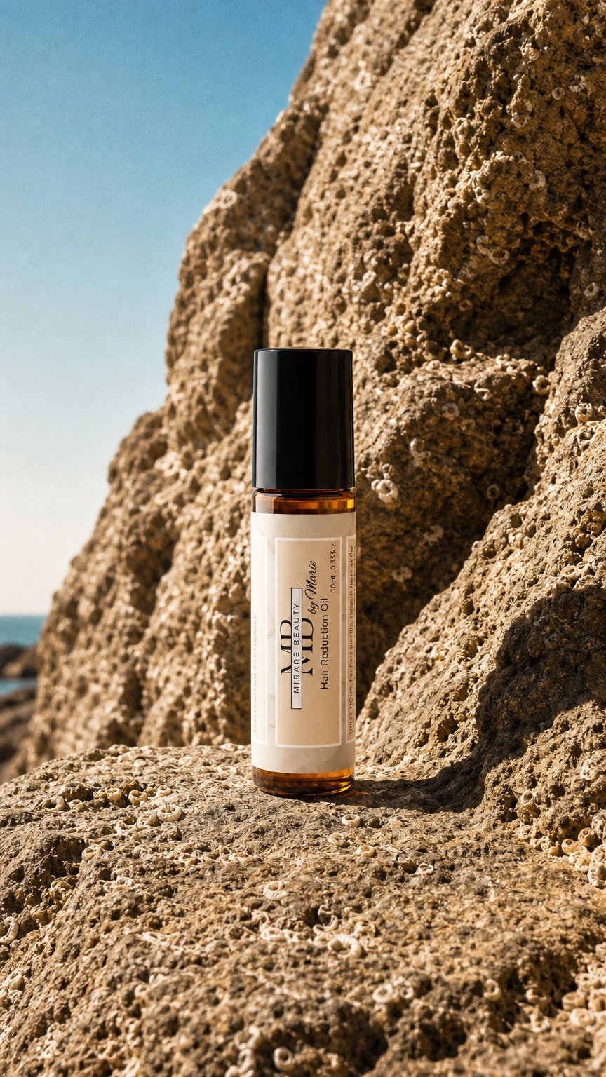 AI product shot of Hair Reduction Oil