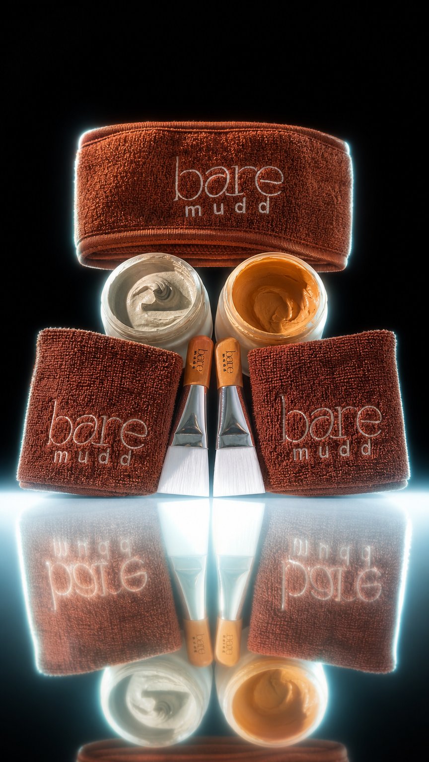 AI product shot of Bare Mudd Besties