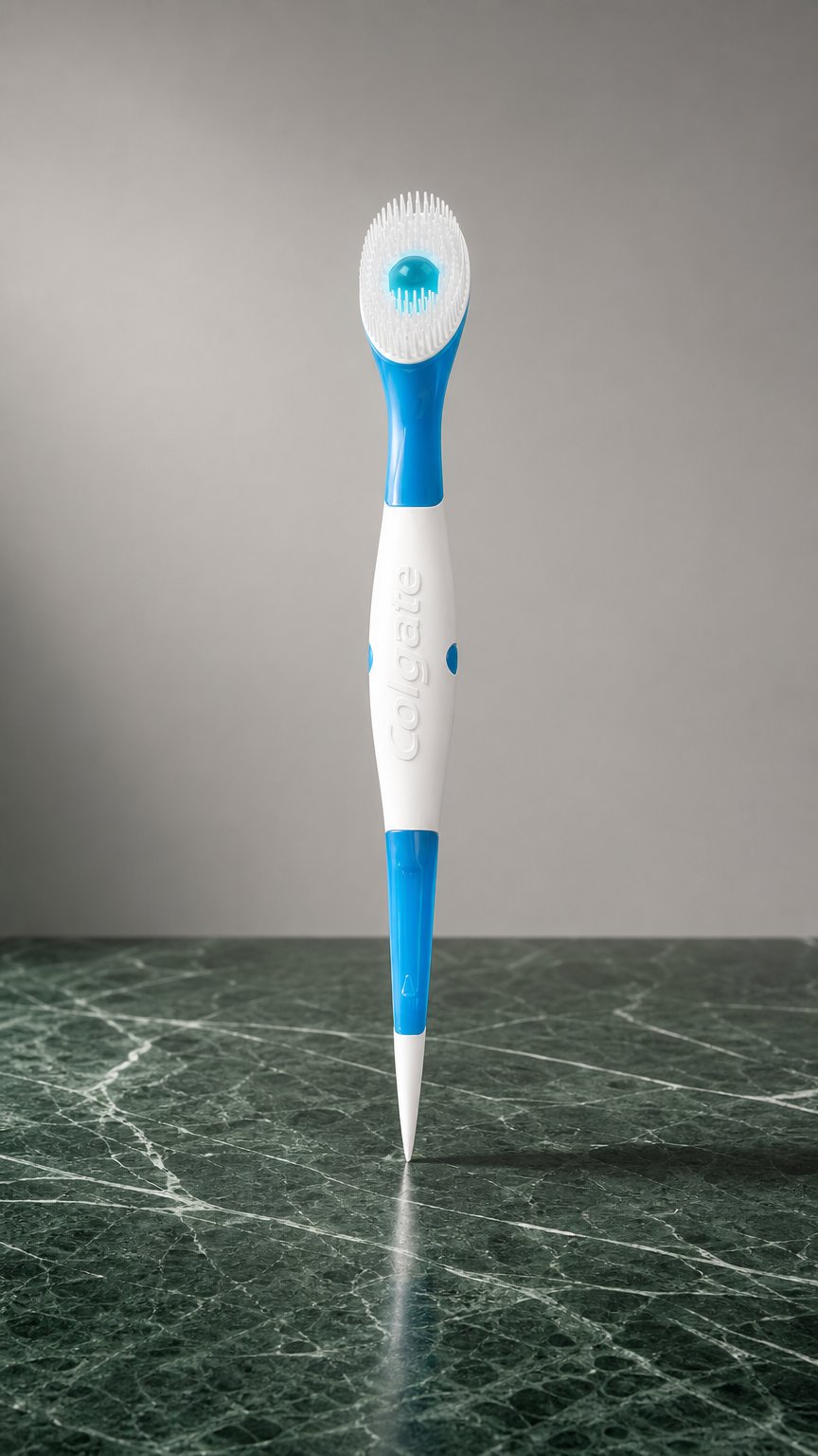 AI product shot of Colgate Max Fresh Wisp Disposable Mini Travel Toothbrushes