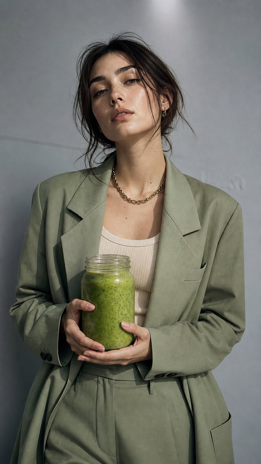 AI product shot of think green (limted edition)